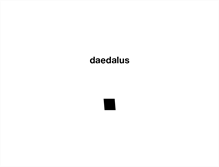 Tablet Screenshot of daedalusfurniture.com